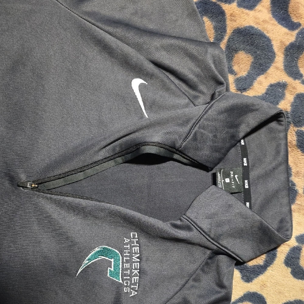 Nike Dark Gray Chemeketa Athletics Half-Zip Pullover